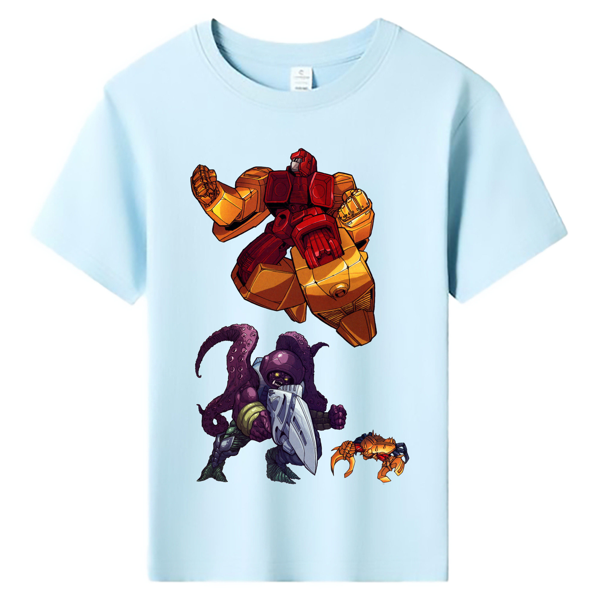 （画像用）  綿100％キッズTシャツ（フロントプリント）